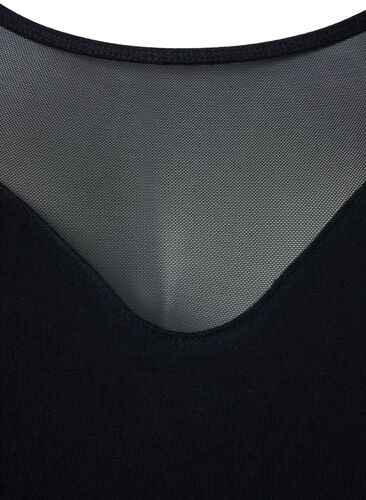 Myk BH med mesh, Black, Packshot image number 2