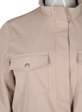Army-jakke med snøring i midjen, Lark, Packshot image number 2