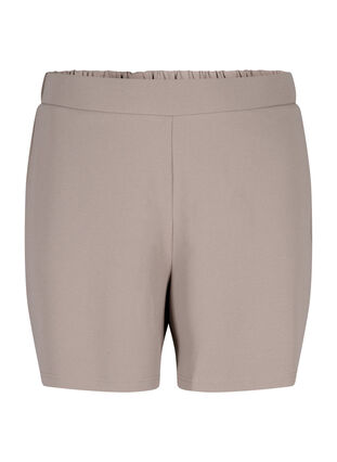 FLASH - Løstsittende shorts med lommer, Driftwood, Packshot image number 0