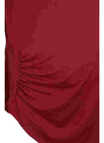 T-skjorte til trening for gravide, Purple Sage, Packshot image number 3