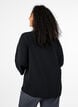 FLASH - Bluse med 3/4 ermer, Svart, Model image number 2