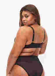 Full cover BH med stringdetaljer, Black, Model