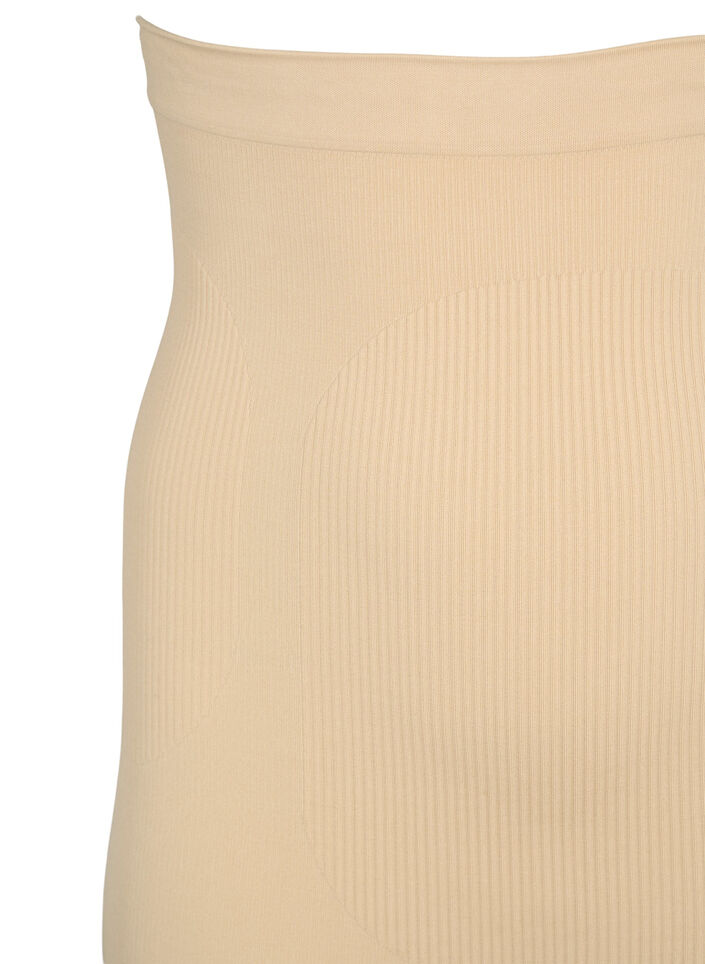 Shapewear shorts med høyt liv, Nude, Packshot
