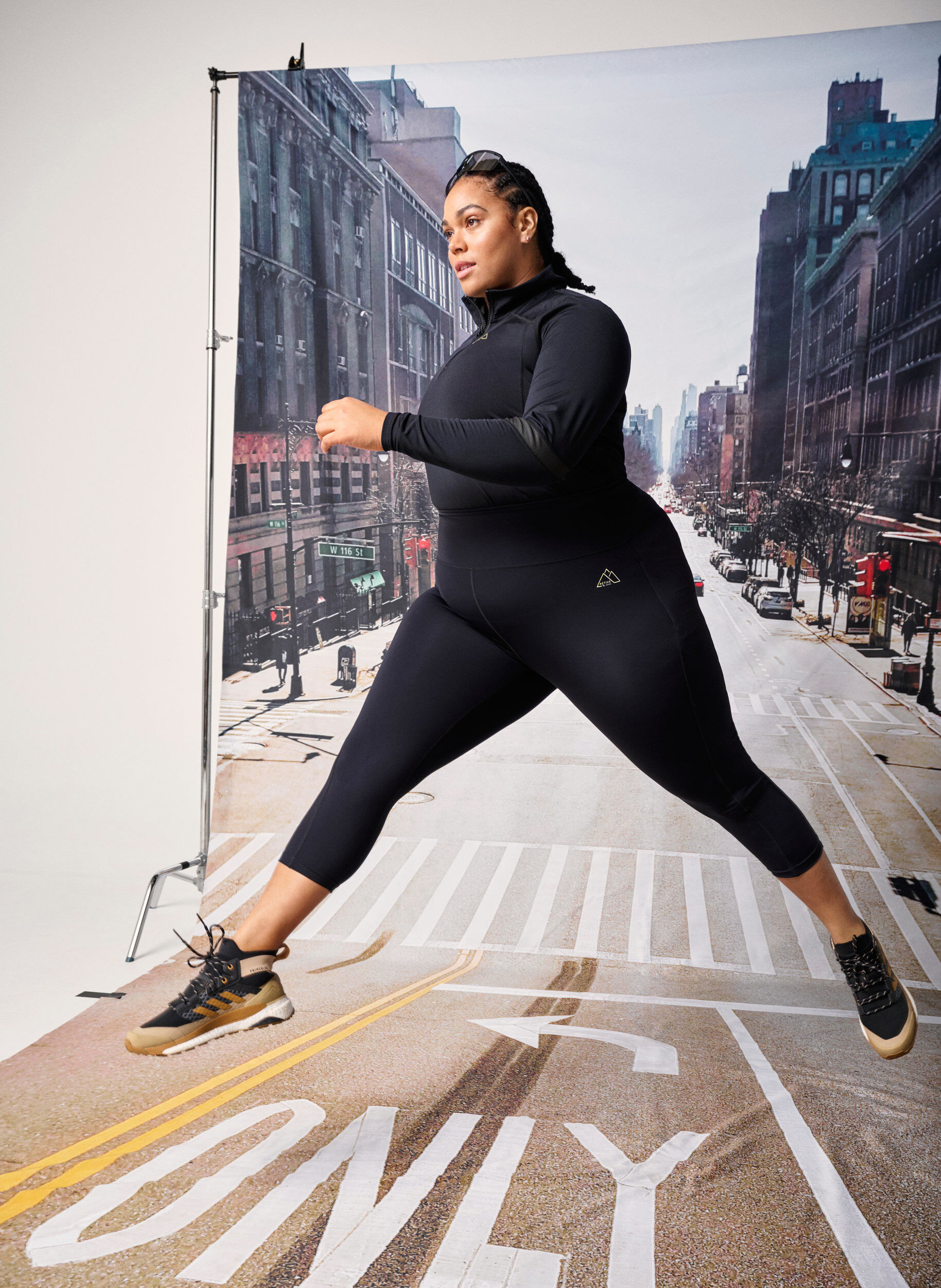 Zizzi Undertr&oslash;ye med lommer og netting, Black, Image image number 0