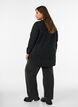 Lang strikkebluse med kuleknapper, Gr&aring;, Model image number 2