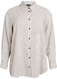 Skjorte med stripemønster, White Stripe