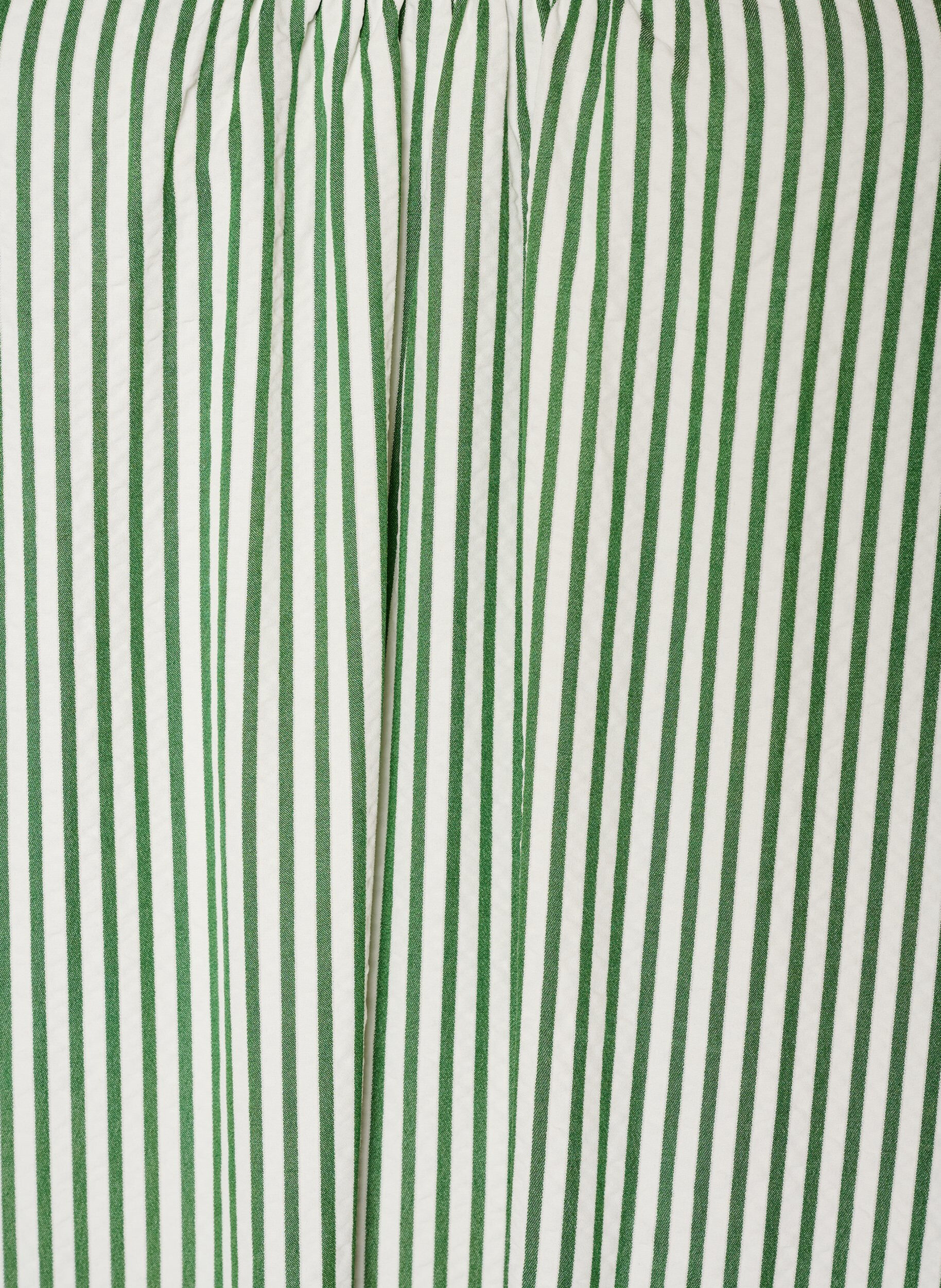 ZizziSommerkjole med striper og A-form, Gr&oslash;nn, Packshot image number 2