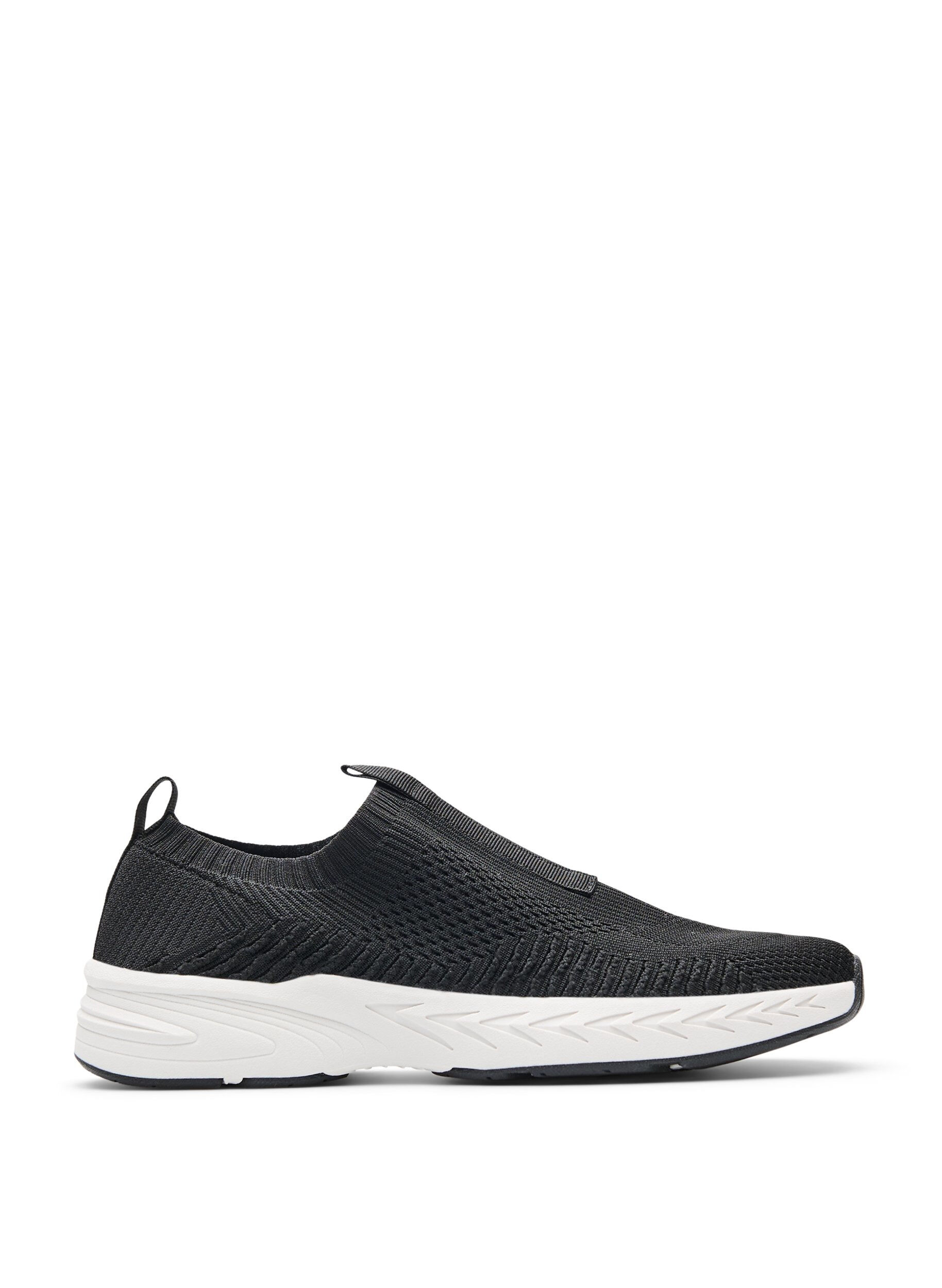 Slip-on-sneaker med bred passform