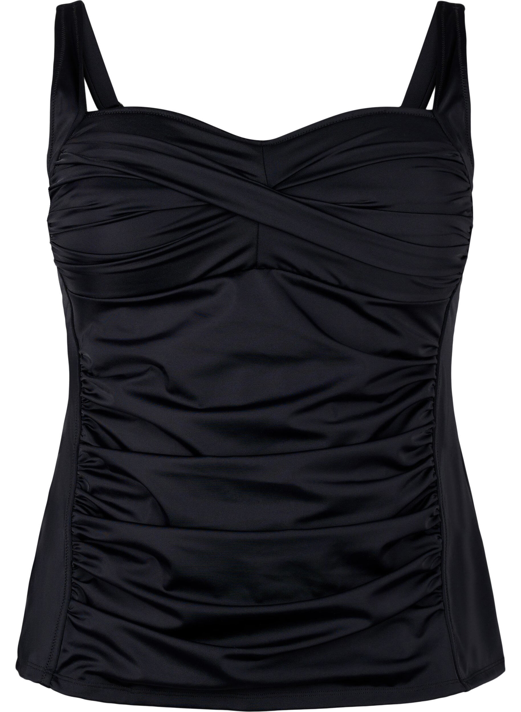 Tankini med drapering