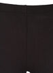 3/4-leggings med knapper, Svart, Packshot image number 2
