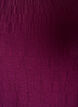 Bluse med tekstur og 3/4 ermer, Lilla, Packshot image number 2
