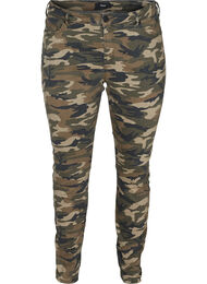 Amy jeans med print, Camouflage