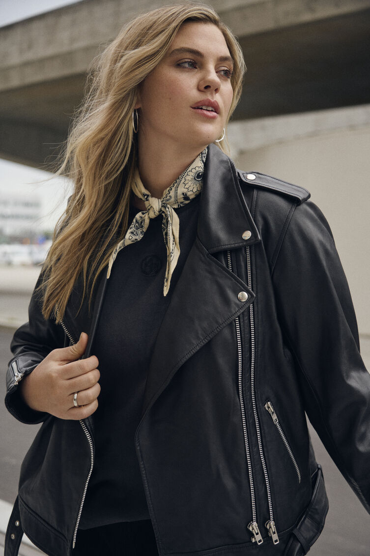 Skinnjakke, , Model