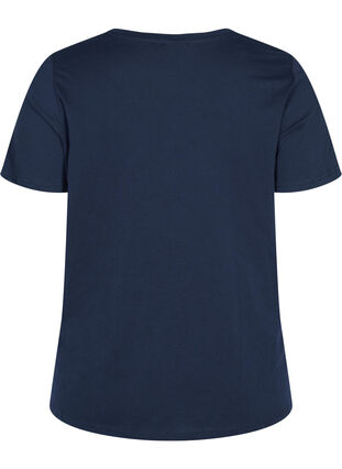 T-skjorte i bomull med trykk, Night Sky BROOKLYN, Packshot image number 1