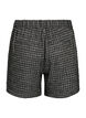 Loose fit boucléshorts med lommer, Svart, Packshot image number 1
