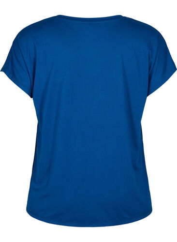 Kortermet trenings-T-skjorte, Poseidon, Packshot image number 1