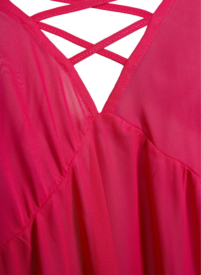 Nattkjole i mesh med string, Jazzy, Packshot image number 2
