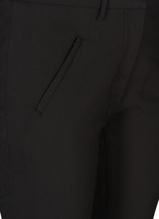 Cropped bukser, Black, Packshot image number 2