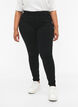 Slim fit bukser med lommer, Svart, Model image number 3