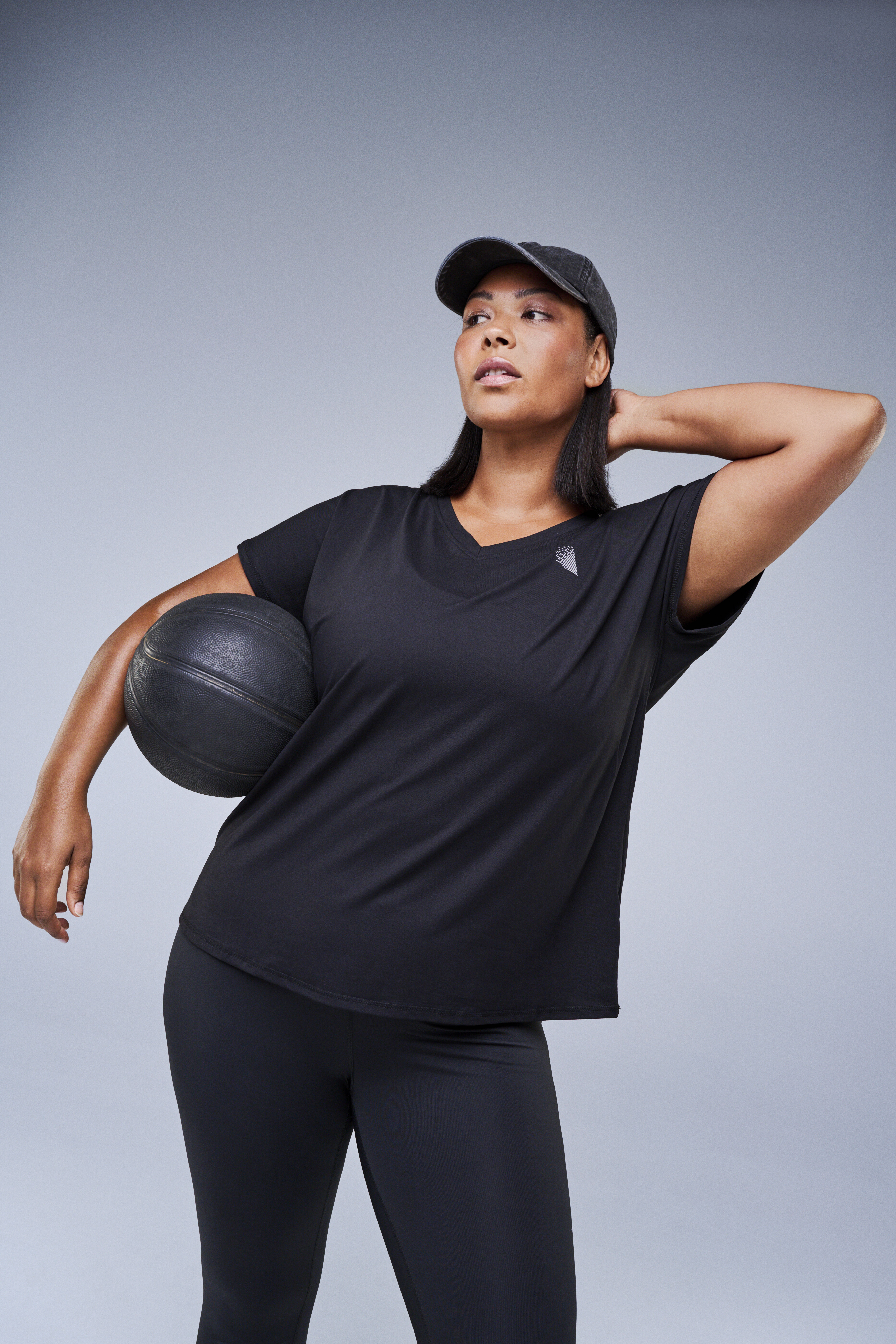 Zizzi Sport-T-skjorte, , Model