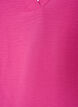 Ermel&oslash;s overdel med rynkedetaljer, Rosa, Packshot image number 2
