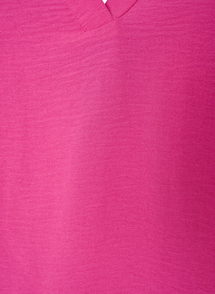 Ermel&oslash;s overdel med rynkedetaljer, Rosa, Packshot image number 2