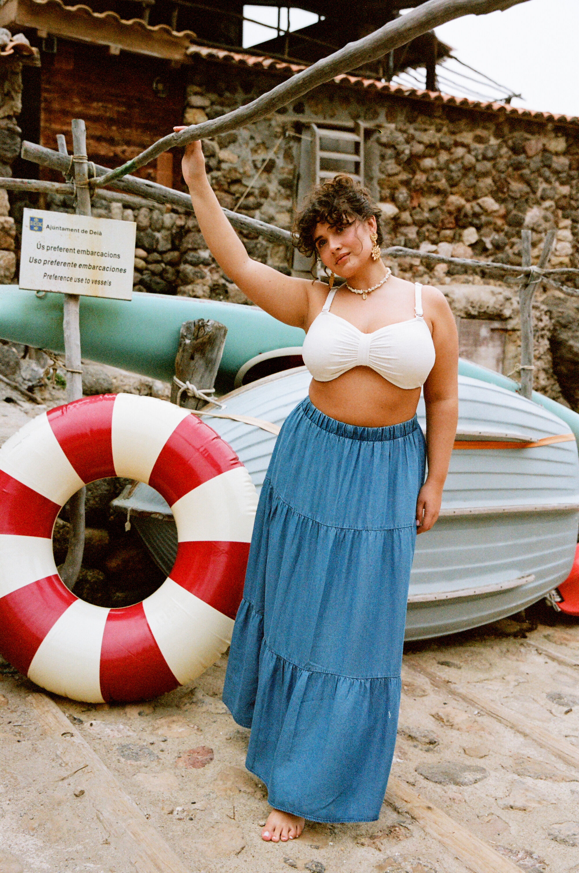 ZizziBohemsk i sj&oslash;bl&aring; toner, , Model