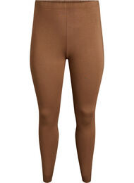 Basis leggings i viskose, Brun