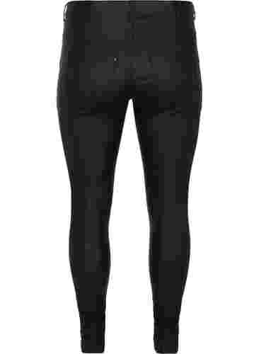 Coated Amy jeans, Black coated, Packshot image number 1