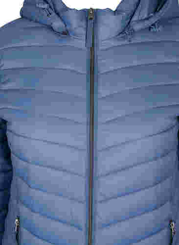 Lettvektsjakke med avtagbar hette og lommer, Bering Sea, Packshot image number 2