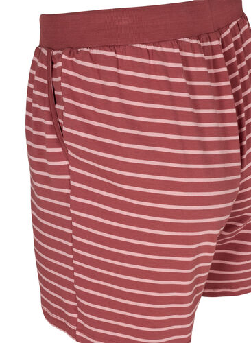 Bomullsshorts med lommer, Apple Butter Stripe, Packshot image number 3
