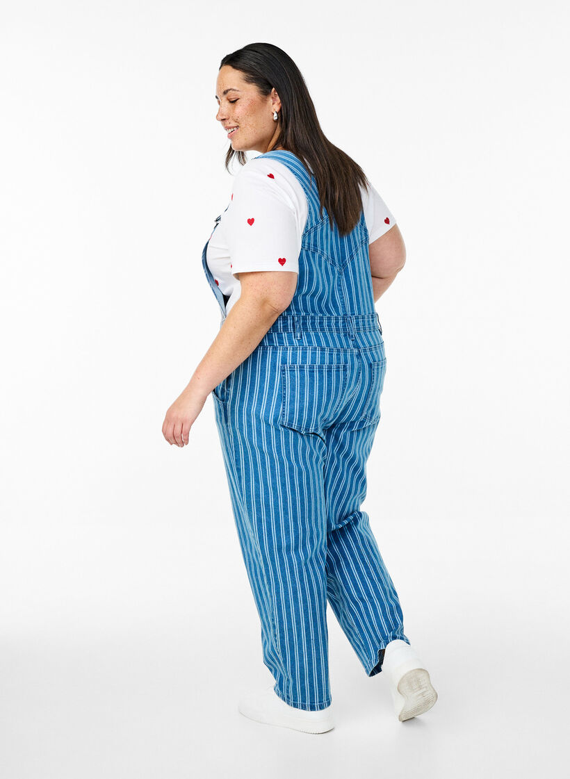Denim snekkerbukse, L. B. D. Stripe, Model