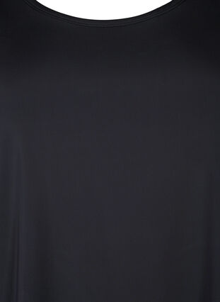 Trenings-T-skjorte med mesh og refleksdetaljer, Black, Packshot image number 2