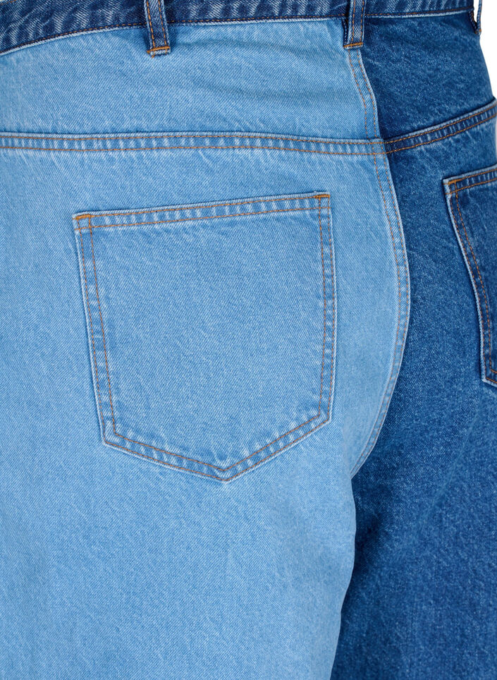 Tofarget Mille Mom Fit Jeans, Lt. B. Comb, Packshot image number 3