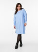 Strikket kjole med rund hals og strikket mønster, Della R. Blue Mel., Model image number 1