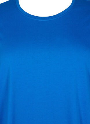 FLASH- T-skjorte med rund hals , Strong Blue, Packshot image number 2