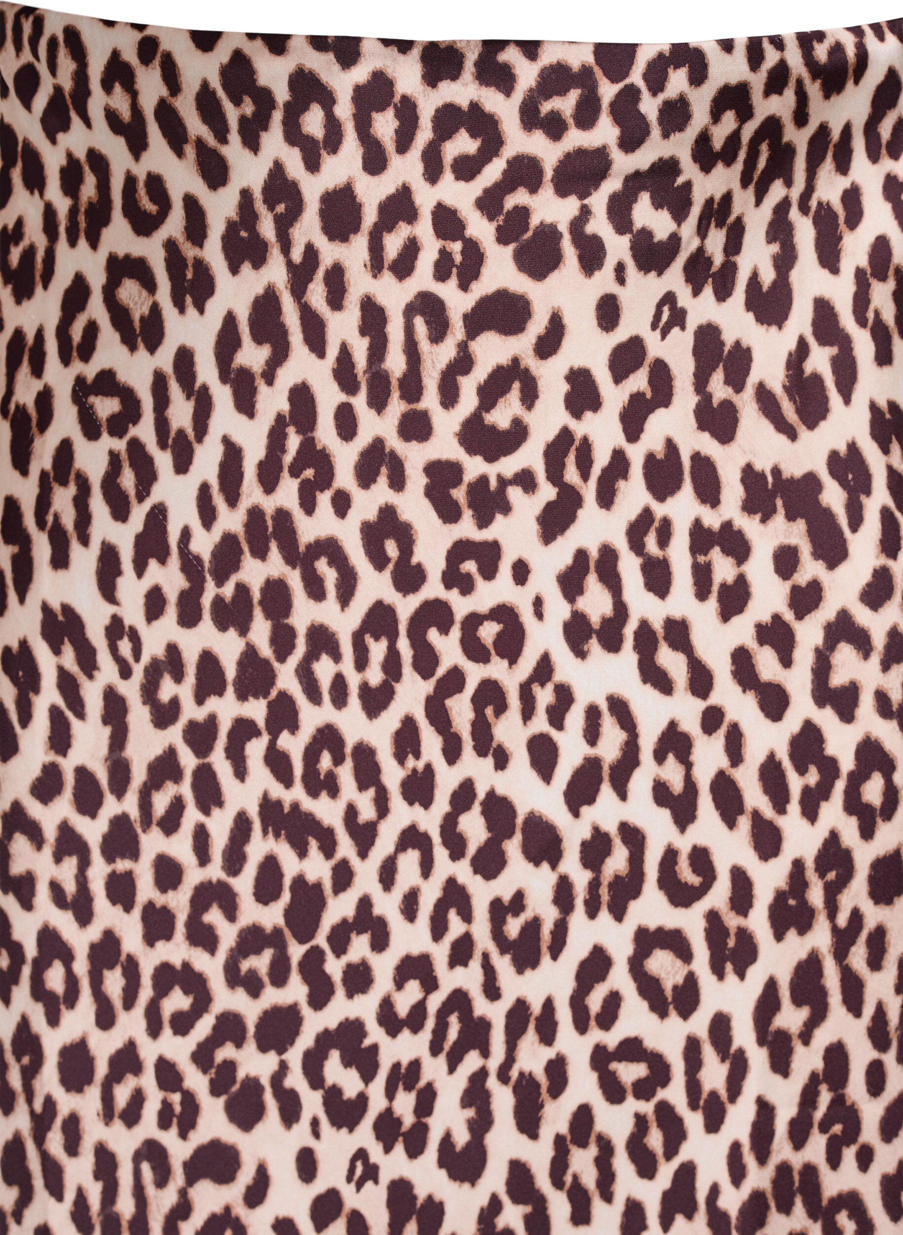 ZizziMidiskj&oslash;rt i sateng, Brun, Packshot image number 2