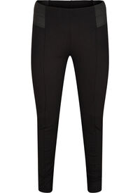 Leggings med bred strikk i livet