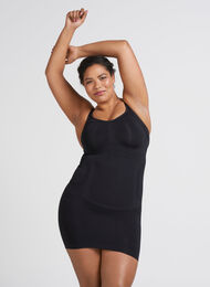 Shapewear kjole med tynne stropper, Black, Model