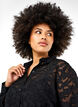 Jacquard-skjorte med knapper, Black, Model image number 2