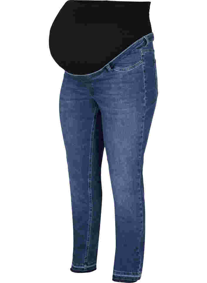 Emily jeans til gravide, Blue denim, Packshot image number 0