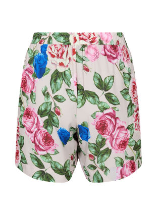 Shorts med blomstermønster, Bright Flower , Packshot image number 1