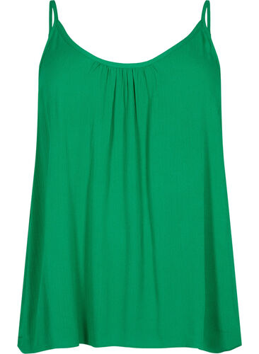 Topp i viskose med stropper, Jolly Green, Packshot image number 0