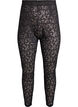 Blondeleggings med høy midje, Svart, Packshot image number 0