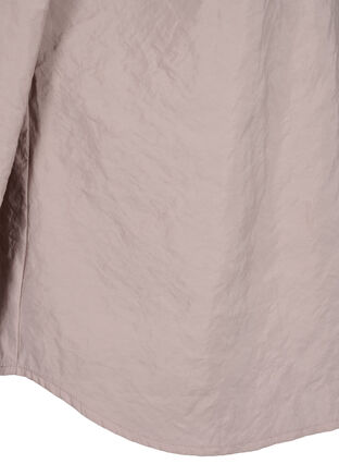 Zizzi Langermet skjorte i Tencel ™ Modal, Goat, Packshot image number 3