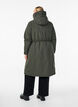 Parka med hette og justerbar midje, Grønn, Model image number 2