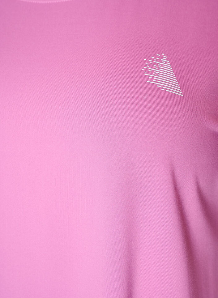 Lang trengings T-skjorte, Rosa, Packshot image number 2