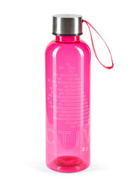 Drikkeflaske med logo og skrulokk, Pink Active