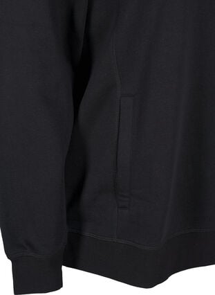 Zizzi FLASH - Genser med høy krage, Black, Packshot image number 3