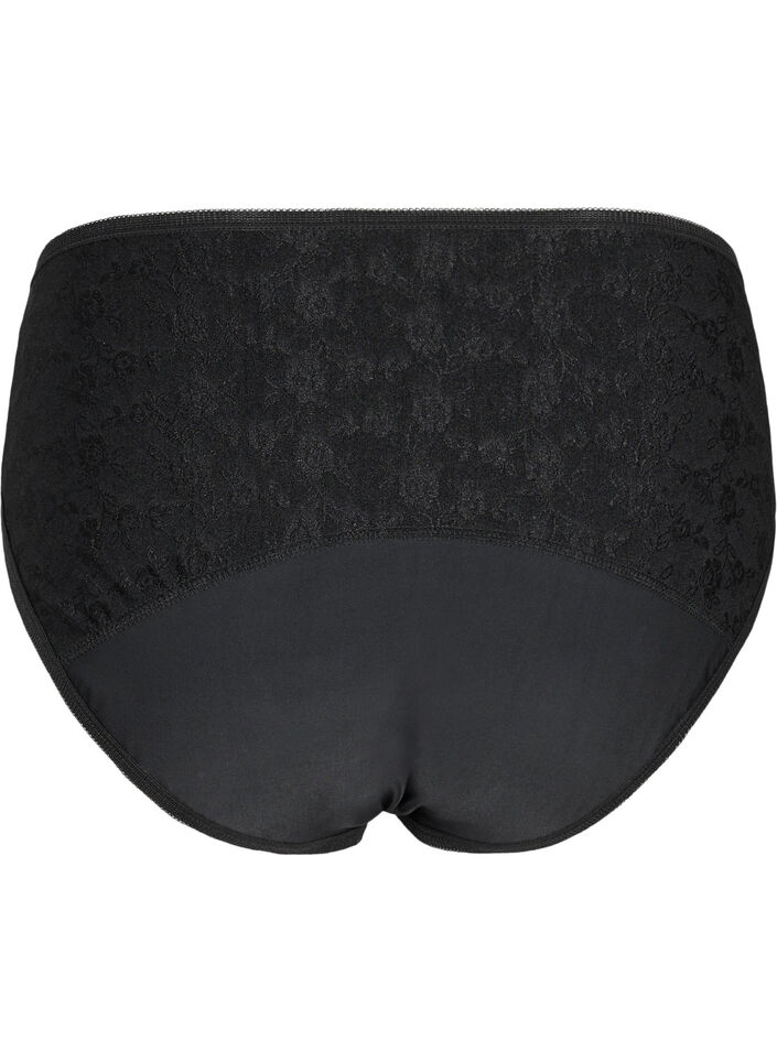 Menstruse med blonder, Black/lace, Packshot image number 1